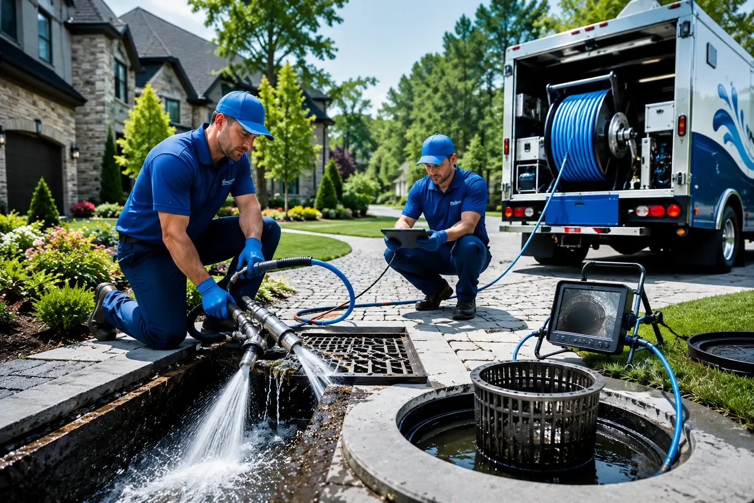 Local outdoor drain cleaning professionals in Burgin, KY